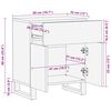 vidaXL Armario de Noche Marr&oacute;n 50 x 33 x 60 cm Madera maciza de Acacia