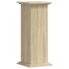 vidaXL Soportes de plantas madera ingenier&iacute;a roble Sonoma 33x33x80 cm