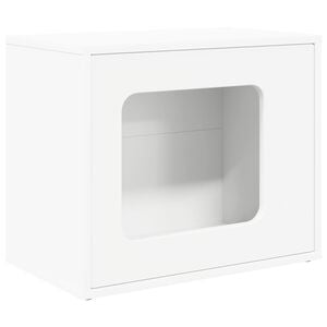 vidaXL Casa para Gatos 51 x 30 x 42,5 cm Madera de ingenier&iacute;a