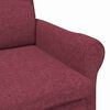 vidaXL sill&oacute;n Rojo vino tinto 76 x 94 x 102 cm tela