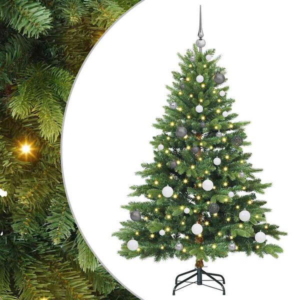 vidaXL &Aacute;rbol de Navidad artificial con 150 LED Verde 150 cm PE y PVC