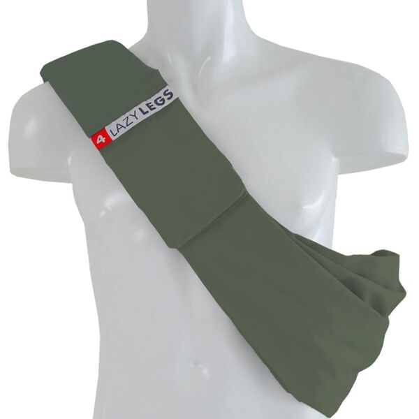4Lazylegs Mochila portamascotas Canvas verde militar 15 kg