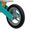 vidaXL Bicicleta sin pedales para niños azul claro