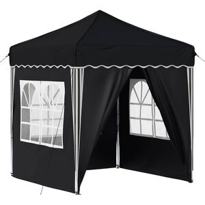 vidaXL Carpa Plegable para Fiestas 195 x 195 x 245 cm Gris antracita