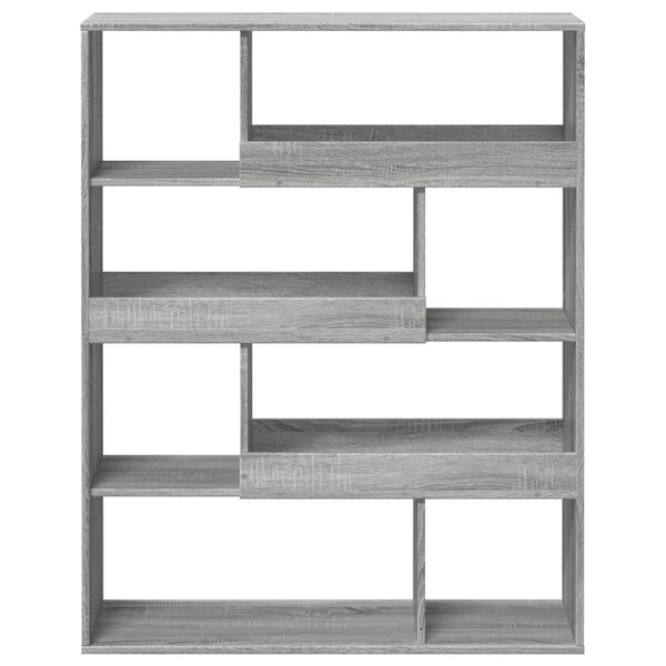 vidaXL Separador de ambientes madera gris Sonoma 100x33x125,5 cm