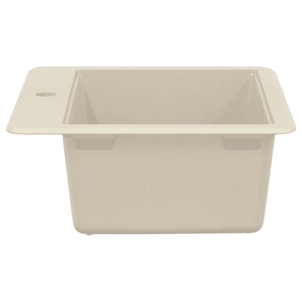 vidaXL Lavabo Beige 470 x 440 mm granito