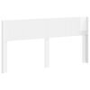 vidaXL Cabecero Blanco Brillante PB