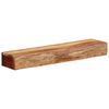 vidaXL Estantes de pared 2 unidades 60x17x8 cm madera maciza acacia