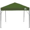 vidaXL Carpa Dosel Manual Verde 243 x 243 x 251 cm tela