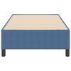 vidaXL Cama de plataforma Azul 80 x 200 cm tela