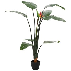 vidaXL Planta artificial de Strelitzia Verde 70 x 18 x 155 cm