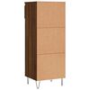 vidaXL Mueble zapatero madera contrachapada roble marr&oacute;n 40x36x105 cm