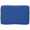 vidaXL Juego de cojines de paleta 3 pcs Azul real 120 x 80 x 12 cm