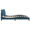 vidaXL Estructura de cama sin colch&oacute;n terciopelo azul 180x200 cm