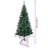 vidaXL &Aacute;rbol de Navidad Artificial Preiluminado Verde 150 cm