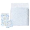 vidaXL Pa&ntilde;al Desechable para Perro Macho 50 uds. Blanco XS