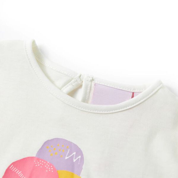 Camiseta infantil color crudo 104