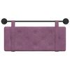 vidaXL Cabecera Colgante Morado 110 x 55 x 5 cm Terciopelo