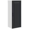 vidaXL Armario de Pared PORTO Negro 40 x 31 x 100 cm