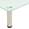 vidaXL Mueble para TV de vidrio templado esmerilado 60x35x17 cm