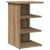 vidaXL Aparador de madera de ingenier&iacute;a roble artisan 35x35x55 cm