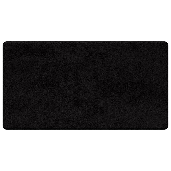 vidaXL Runner de Alfombra Negro 80 x 150 cm