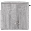vidaXL Armario de pared madera de ingenier&iacute;a gris Sonoma 80x36,5x35 cm