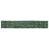 vidaXL Toldo para balc&oacute;n con hojas verde oscuro 500x75 cm
