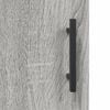 vidaXL Aparador de madera de ingeniería gris Sonoma 100x36x60 cm