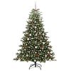 vidaXL &Aacute;rbol de Navidad artificial Verde 180 cm PVC, Metal y Pl&aacute;stico