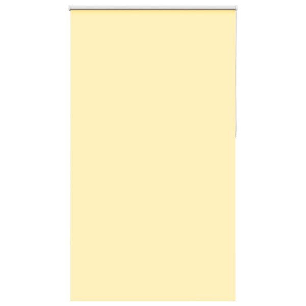 vidaXL Estor Enrollable Opaco Amarillo 130x230 cm Tela Ancho 126,6 cm