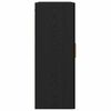 vidaXL Armario de Pared Roble Negro 69,5 x 34 x 90 cm