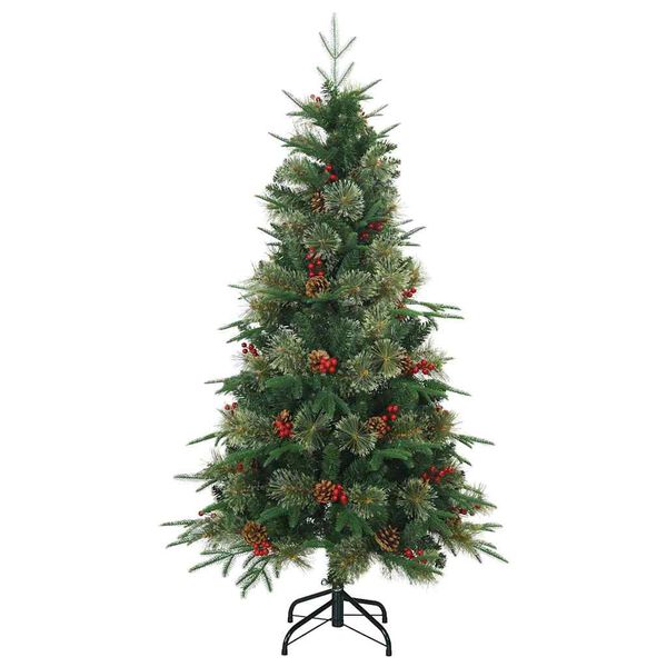vidaXL &Aacute;rbol de Navidad artificial con ramas articuladas Verde 150 cm
