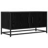 vidaXL Mueble de TV 80 x 34,5 x 40 cm Roble Negro Madera de ingenier&iacute;a