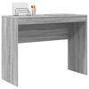 vidaXL Escritorio Gris sonoma 100 x 40 x 76 cm Madera contrachapada