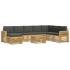 vidaXL Juegos de sof&aacute;s Madera de Acacia S&oacute;lida