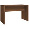 vidaXL Taburete de tocador contrachapada marr&oacute;n roble 70x35x45 cm