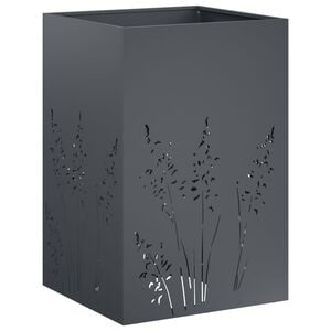vidaXL Macetero de Jard&iacute;n Gris antracita 50 x 50 x 75 cm
