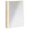 vidaXL Armario con espejo de ba&ntilde;o Roble Sonoma 43 x 11,5 x 60,5 cm