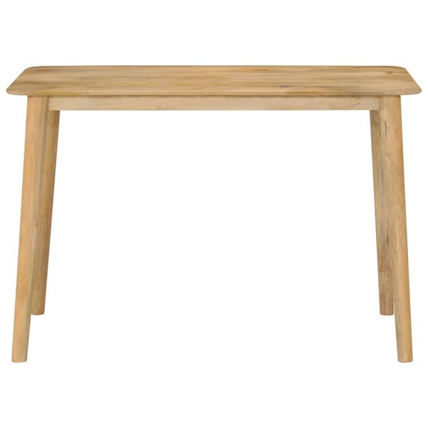 vidaXL Mesa de comedor madera maciza de mango 112x52x76 cm
