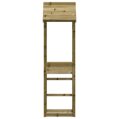 vidaXL Torre de juegos madera pino impregnada 53x46,5x194 cm