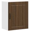 vidaXL Armario de pared de cocina Lucca roble marr&oacute;n