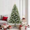 vidaXL &Aacute;rbol de Navidad Artificial Plegable con Nieve Esponjosa 180 cm