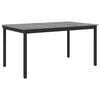 vidaXL Mesas de comedor 150 x 78 x 75 cm METAL