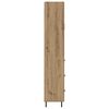 vidaXL Aparador alto con caj&oacute;n 2 pcs Roble artesanal