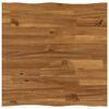 vidaXL Tapa de Mesa Rectangular 40 x 40 x 3,5 cm Cuadrado Natural