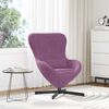 vidaXL Sill&oacute;n huevo Morado 63 x 73 x 90 cm Terciopelo