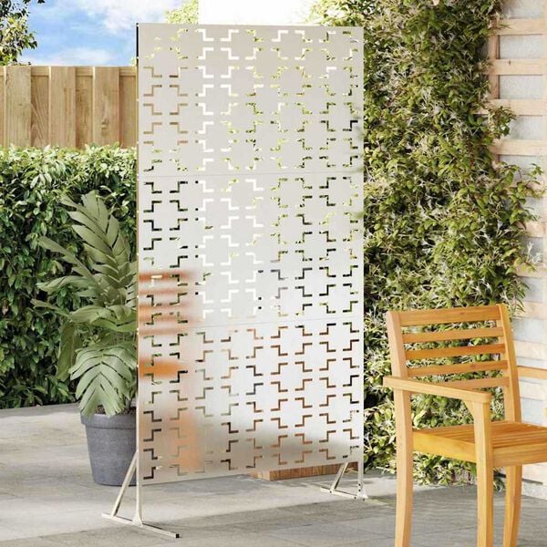 vidaXL Pantalla de Privacidad Gris Acero