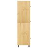 vidaXL Armario con caj&oacute;n SKI 9 pcs Marr&oacute;n Miel Madera de pino macizo