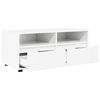 vidaXL Gabinete de TV brillante 100 x 48 x 43 cm Madera contrachapada